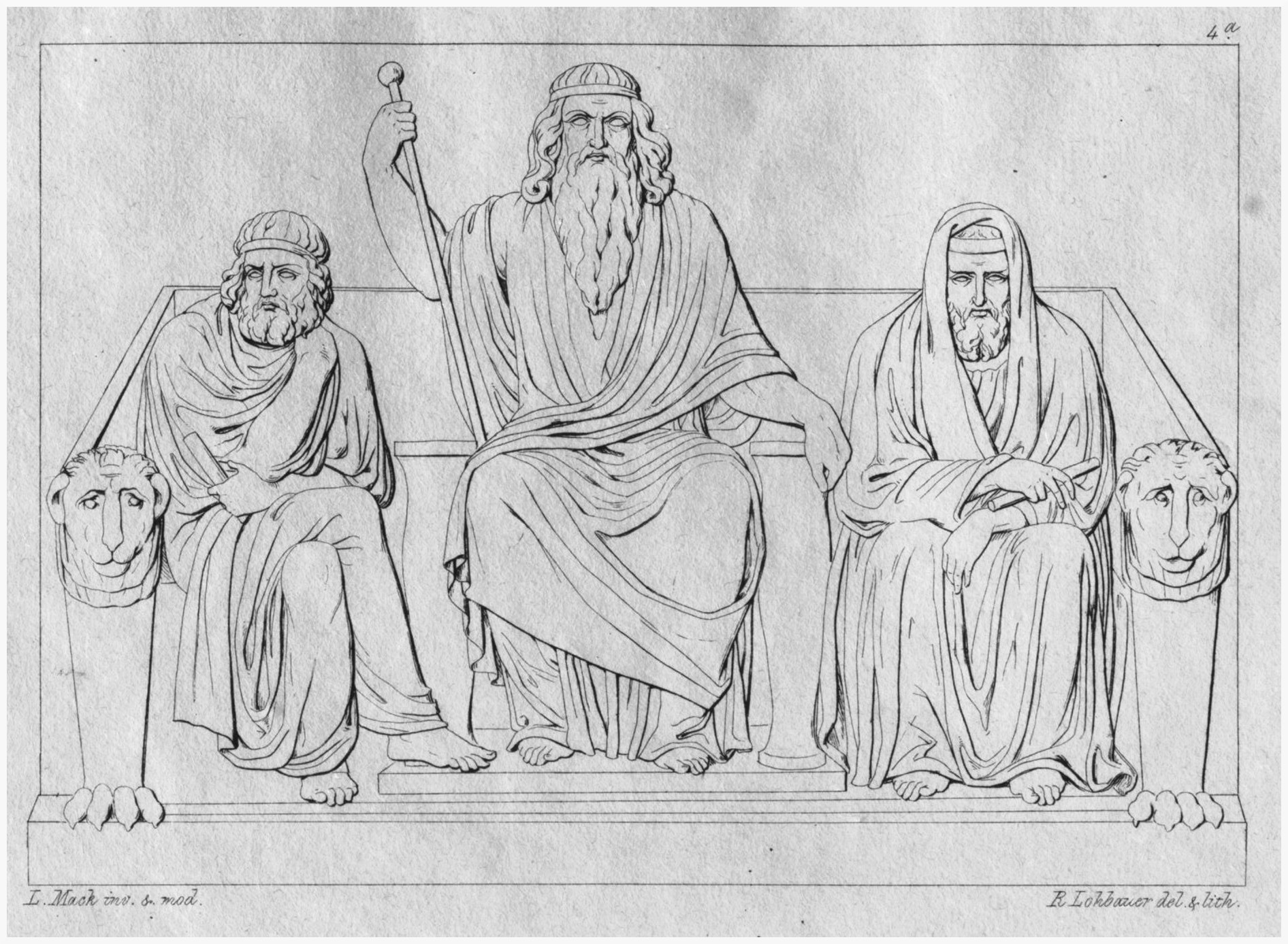 Rhadamanthys, Zeichnung Mack/Lohbauer